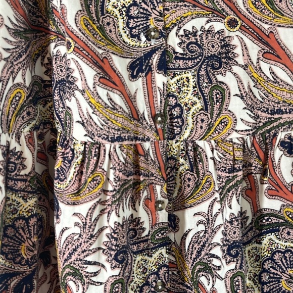 RVCA Frontier Paisley Dress Adjustable Straps Size Small NEW - Picture 5 of 12